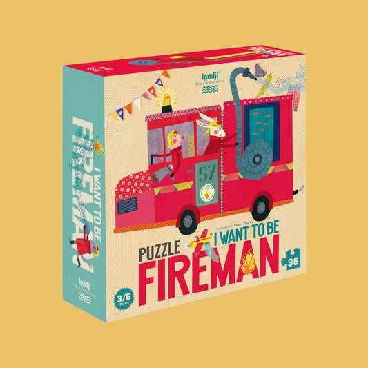 Londji Puzzle I want to be Firefighter 3+