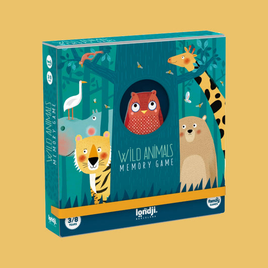 Londji Memo game Wild Animals 3+