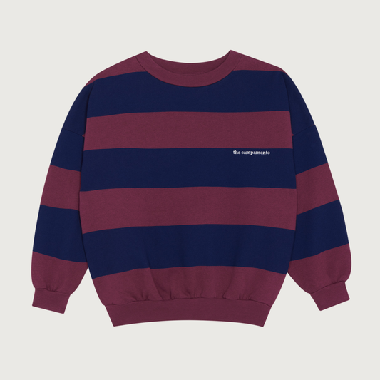 The Campamento Blue stripes sweatshirt