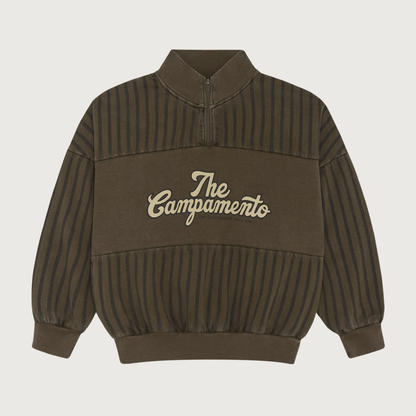 The Campamento Stripes sweatshirt green