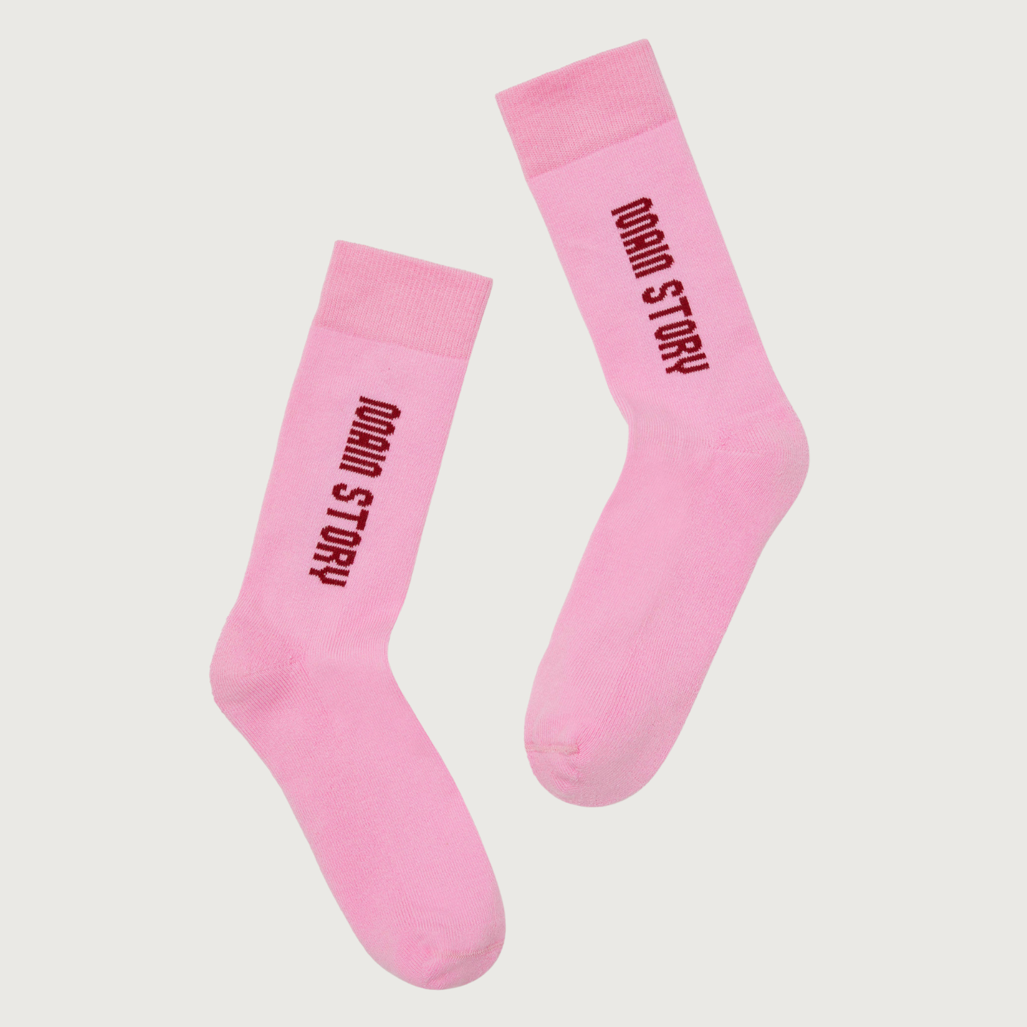 Main Story Sock pink knit