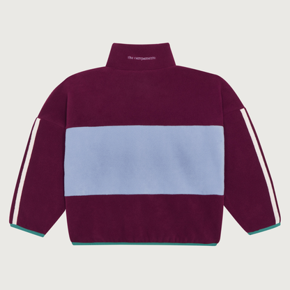 The Campamento Burgundy polar sweatshirt