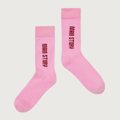 Main Story Sock pink knit