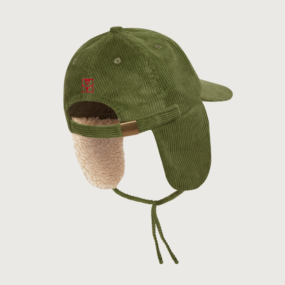 The Campamento Corduroy cap green