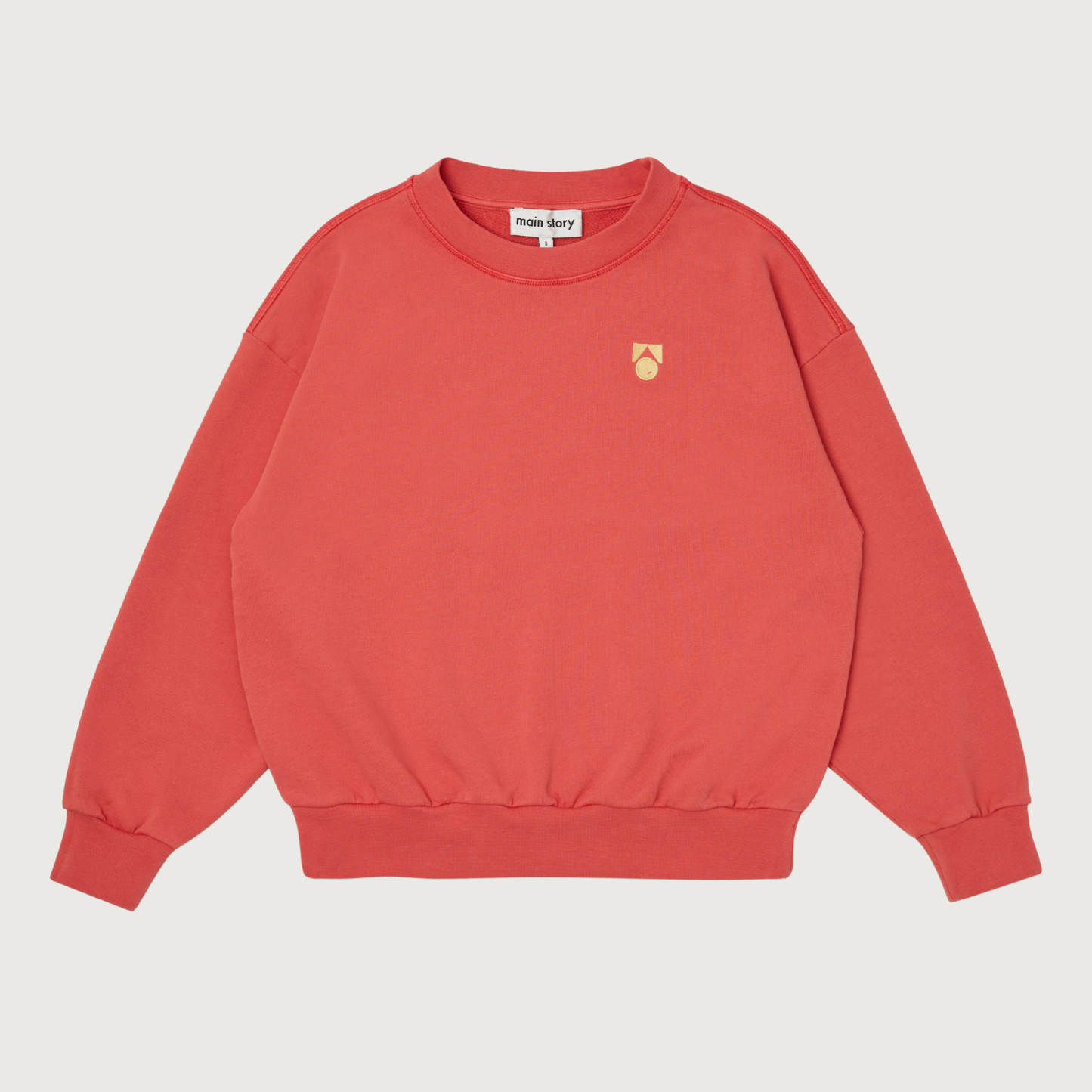 Main Story Bubble sweatshirt cranberry fleece