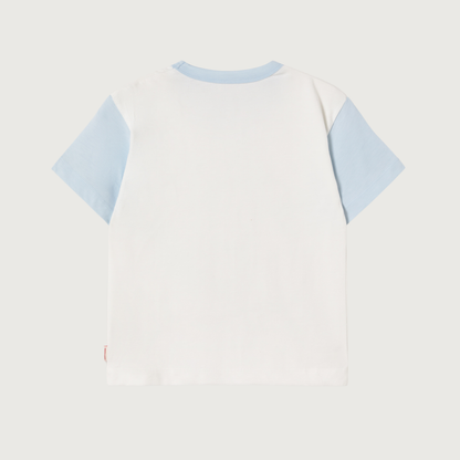 Tinycottons TINY FLOWER graphic tee offwhite