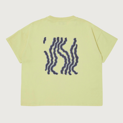 Main Story Oversized tee dusty yellow jersey