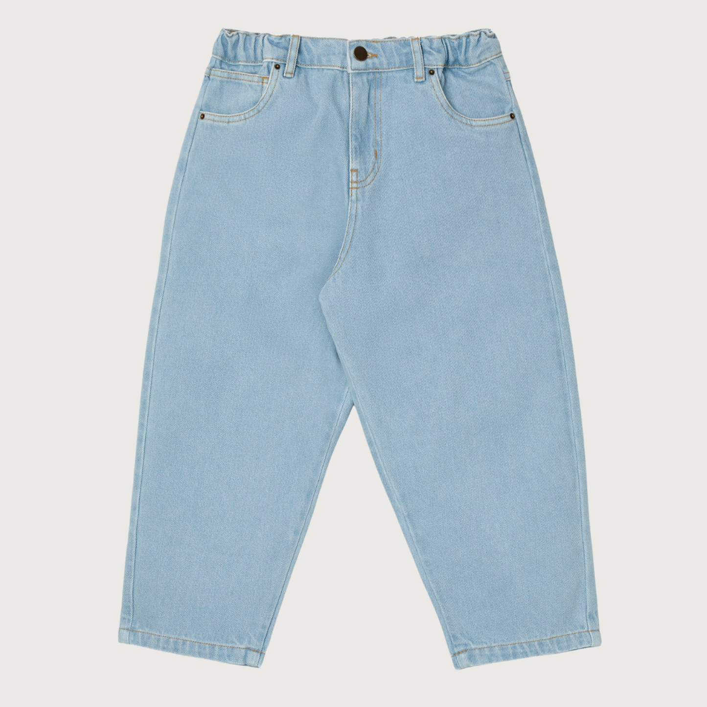 Main Story Baggy Jean extra bleach wash denim