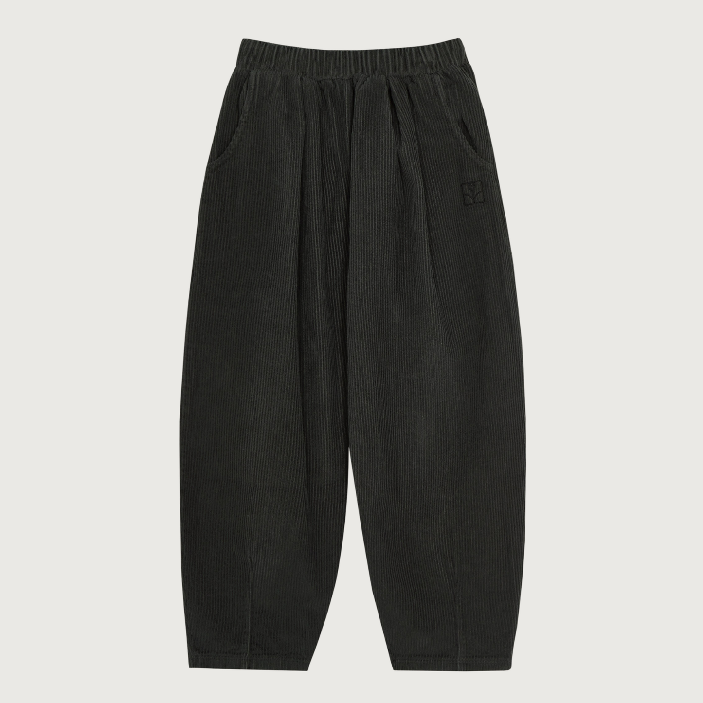 The Campamento Grey corduroy trousers