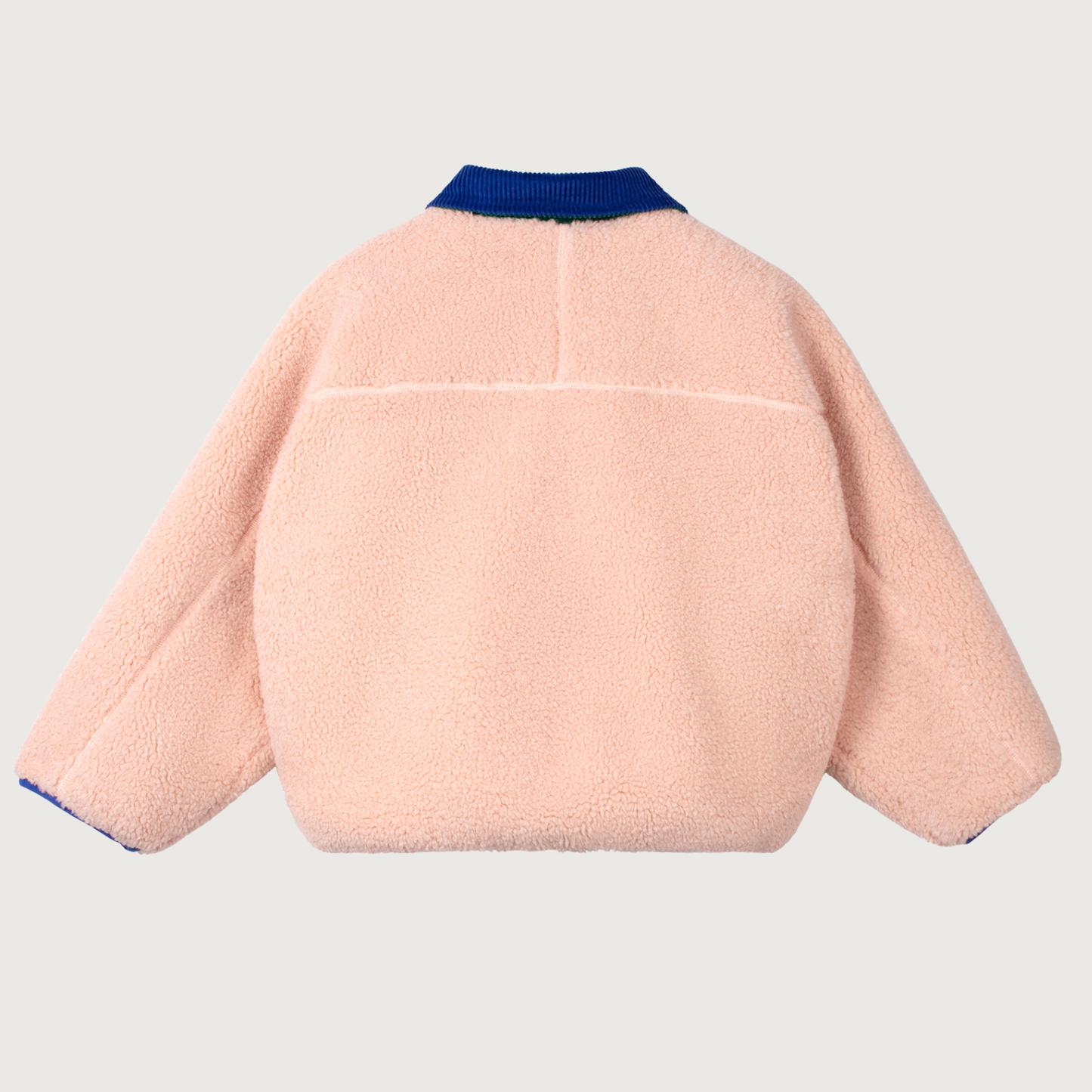 Wynken Faux fur reversible jacket blue