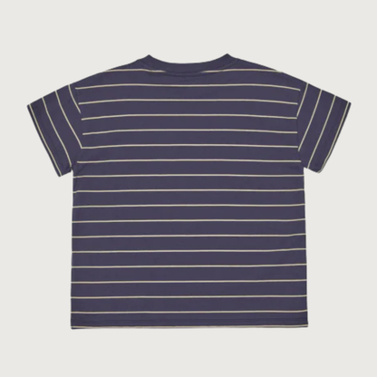 Main Story Loose tee peacoat stripe jersey