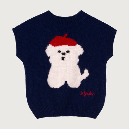 Wynken Le petit artiste tank deep navy
