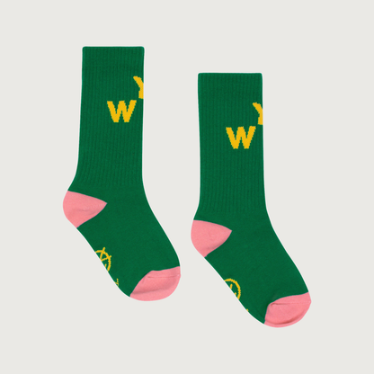 Wynken Pallette sock studio green