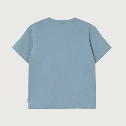 Tinycottons TINY & TINY black graphic tee grey