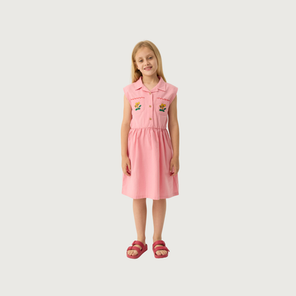 The Campamento FLOWERS Pink Dress
