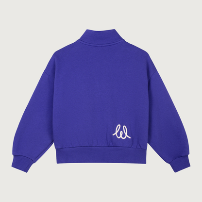 Wynken TWK half zip sweat ultramarine
