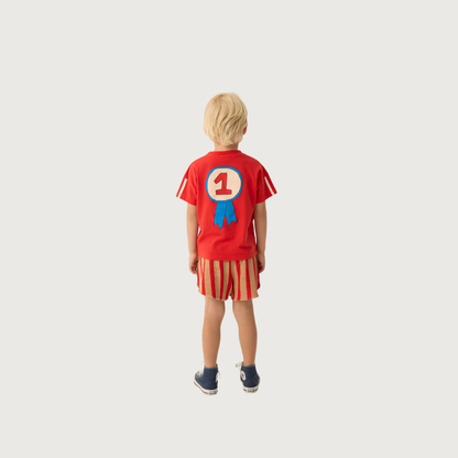 The Campamento Red STRIPES Shorts camel / 3Y