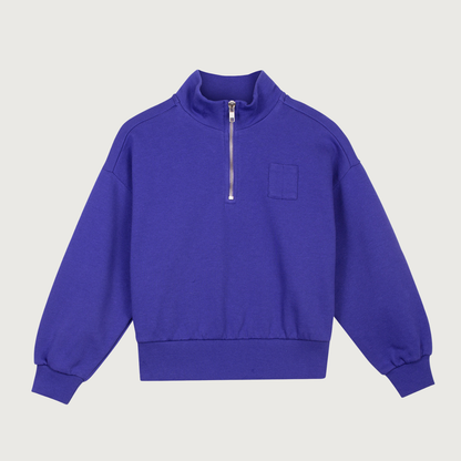 Wynken TWK half zip sweat ultramarine