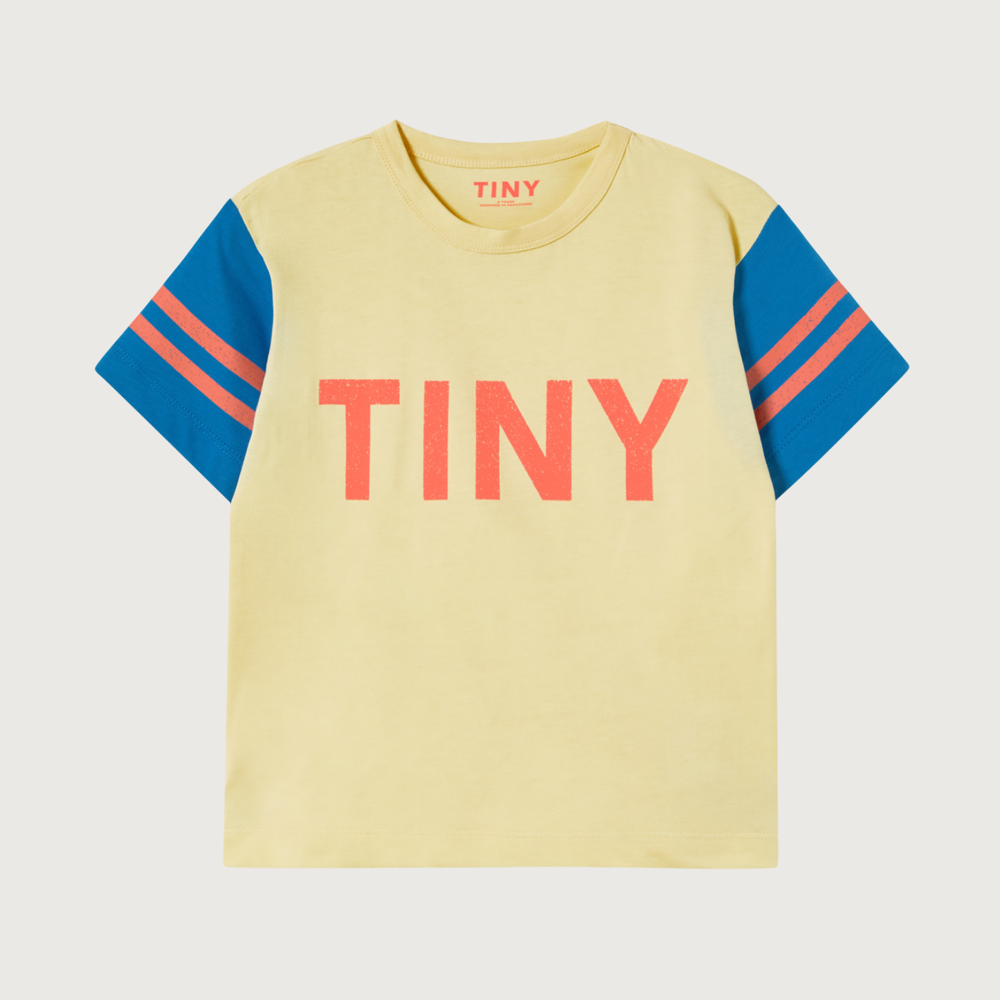 Tinycottons TINY LOGO tee dusty yellow