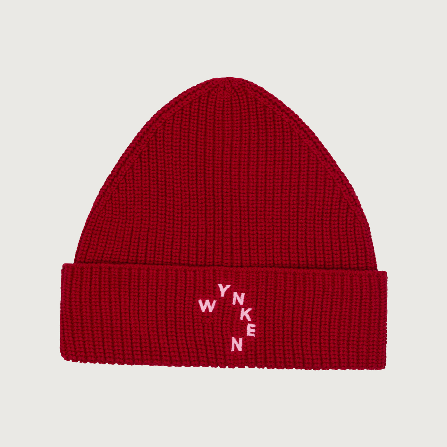 Wynken Palette beanie brick red