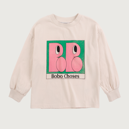 Bobo Choses Booo Bo T-shirt ecru