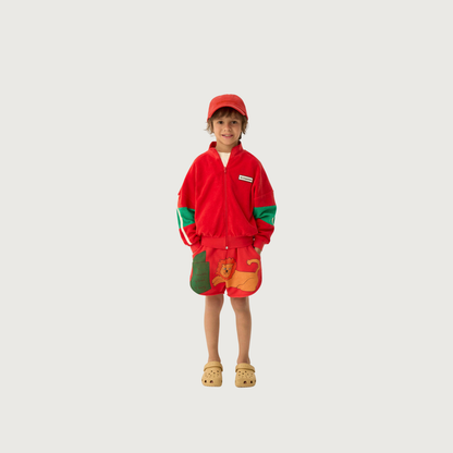 The Campamento READING LION Shorts red / 7-8Y