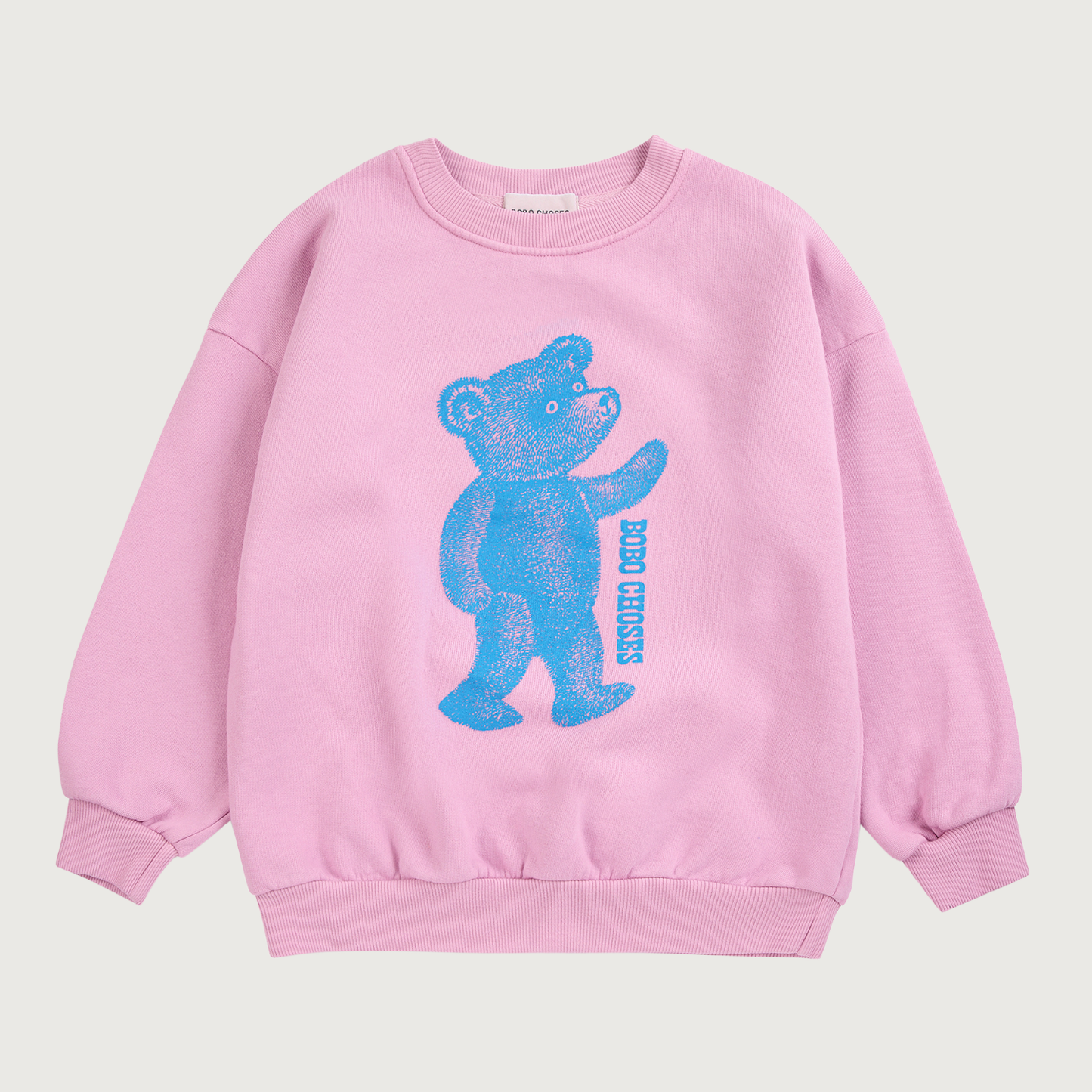 Bobo Choses Softpaw Monster sweatshirt pink