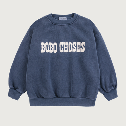 Bobo Choses Pop sweatshirt midnight blue