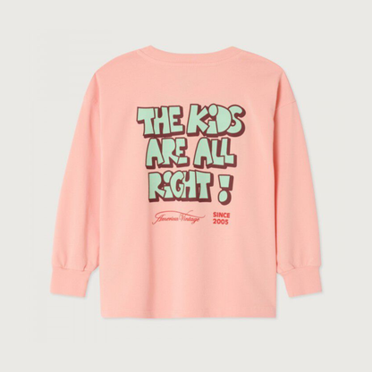 American Vintage Kids Fizvalley T-shirt vintage sorbet
