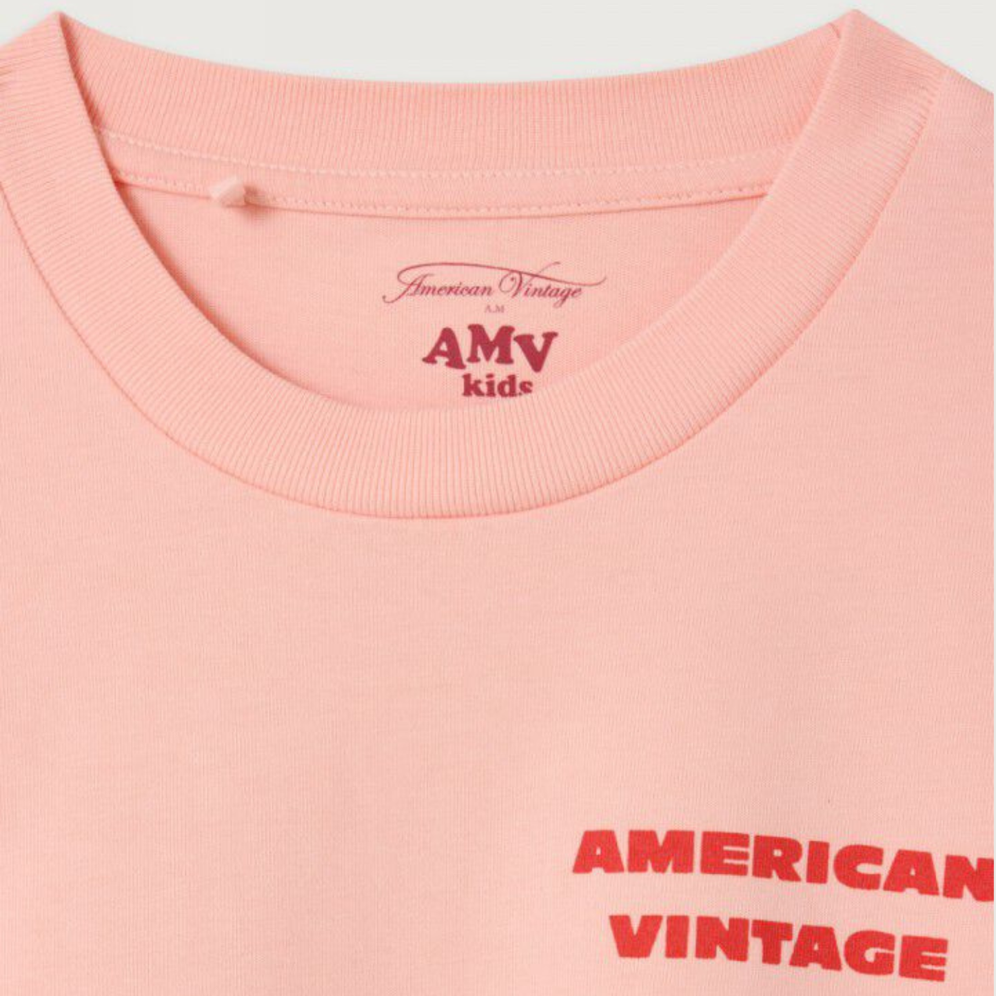 American Vintage Kids Fizvalley T-shirt vintage sorbet