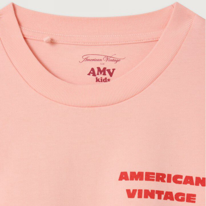 American Vintage Kids Fizvalley T-shirt vintage sorbet