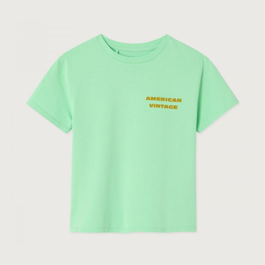 American Vintage Kids Fizvalley T-shirt vintage almond