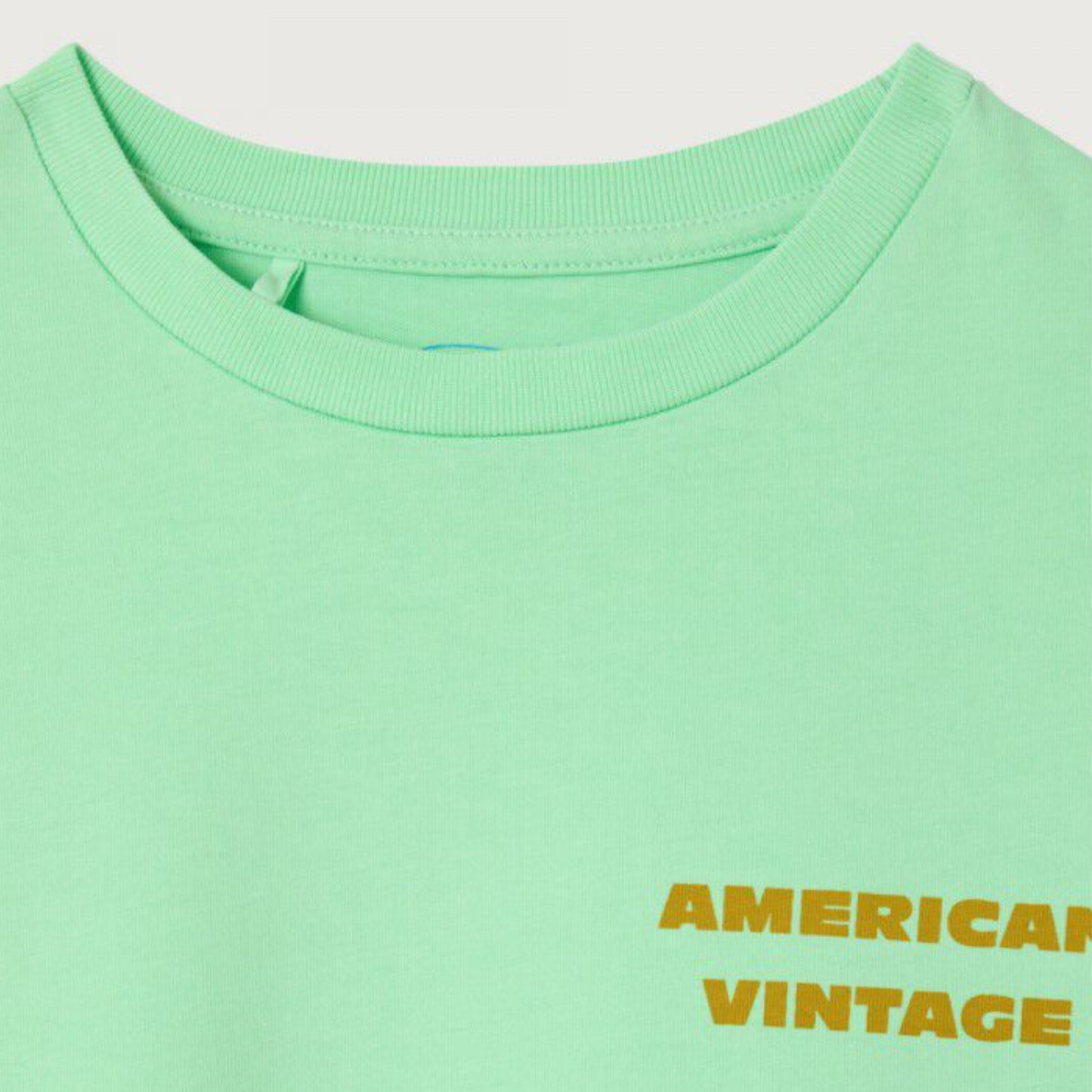 American Vintage Kids Fizvalley T-shirt vintage almond