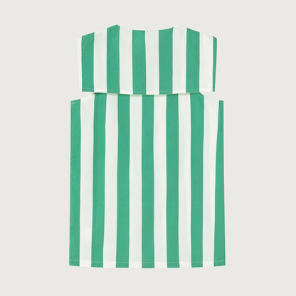 Tinycottons Emerald STRIPES dress emerald