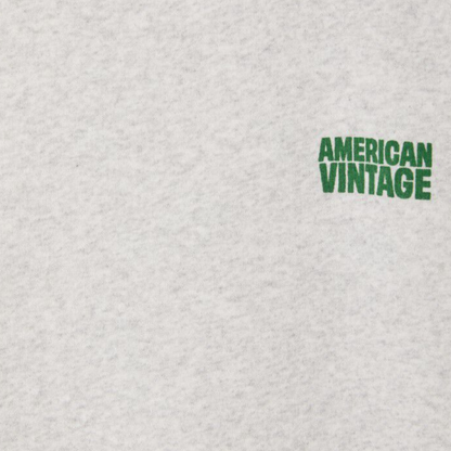 American Vintage Kids Baptown sweat heather grey