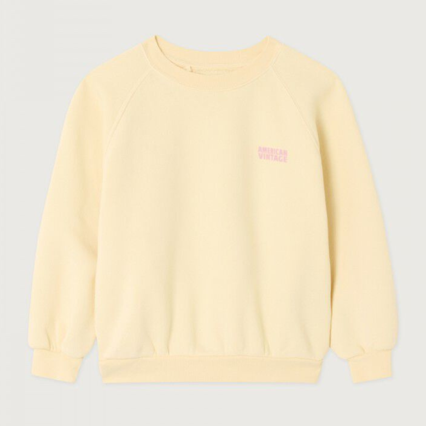 American Vintage Kids Izubird sweat vanille vintage