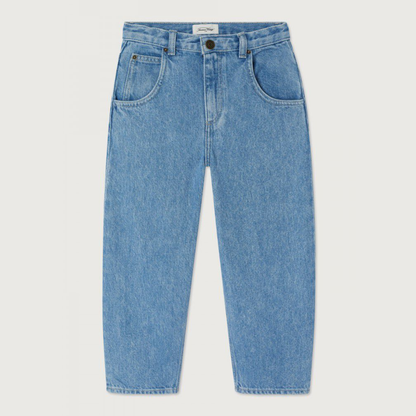 American Vintage Kids Joybird denim trousers authentic stone