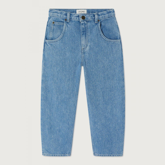American Vintage Kids Joybird denim trousers authentic stone