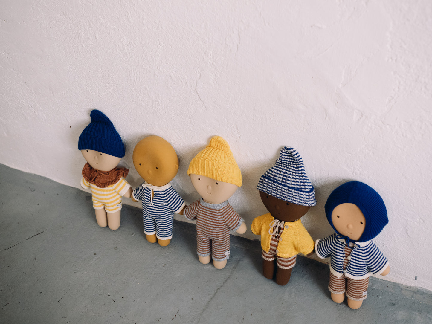 We Are GOMMU solid beanie yellow