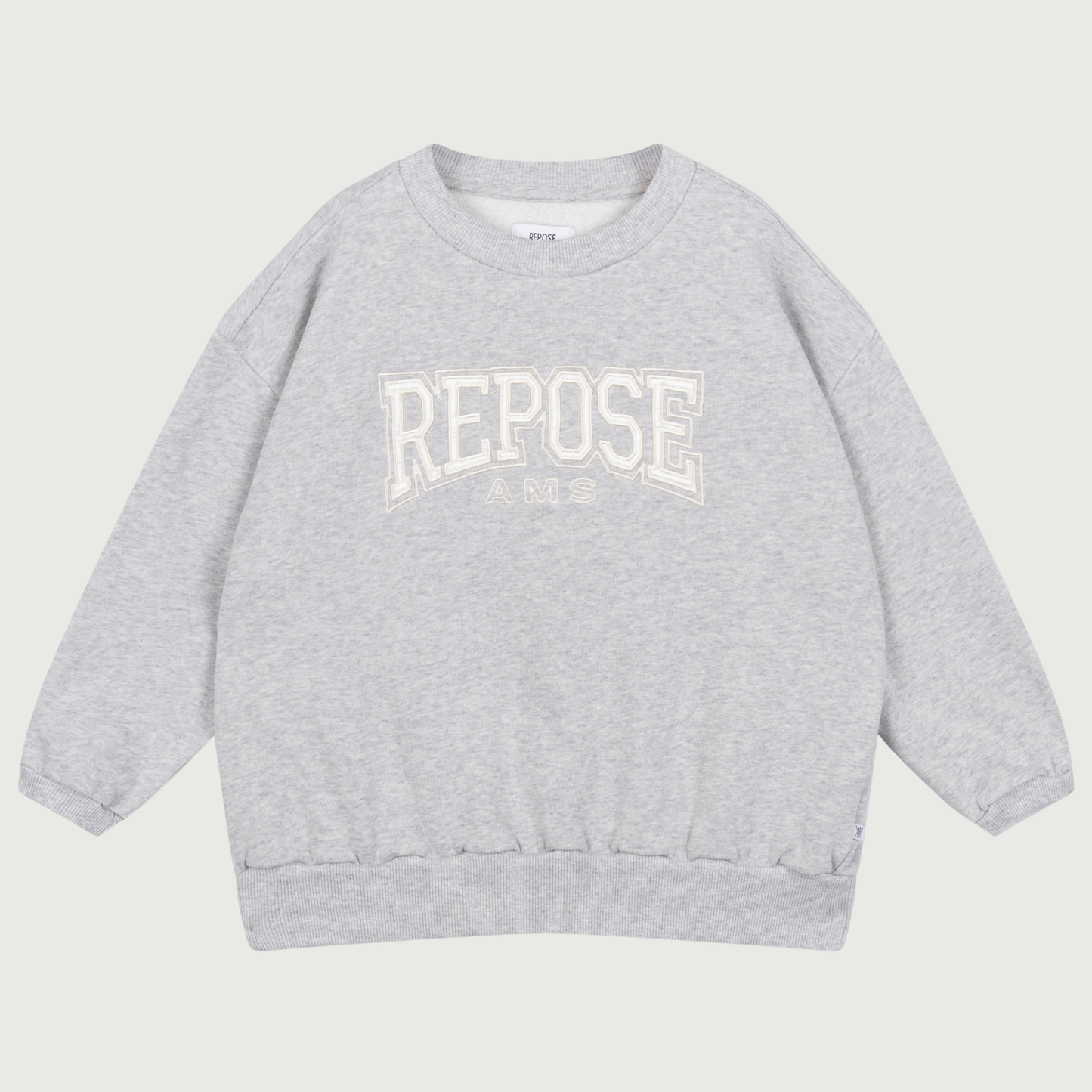 Repose AMS Cozy drop sweater light mixed grey