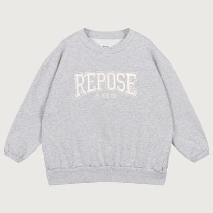 Repose AMS Cozy drop sweater light mixed grey