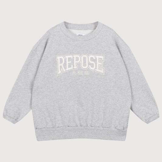Repose AMS Cozy drop sweater light mixed grey