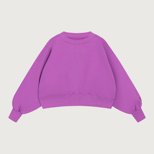 Repose AMS City sweater purple orchid