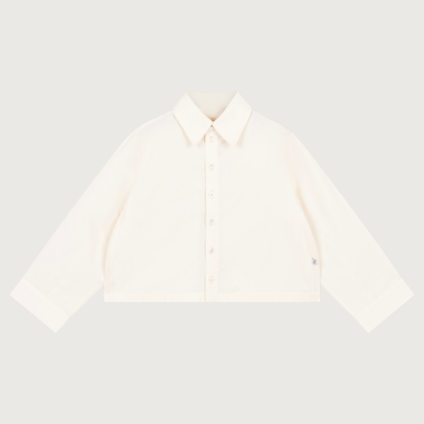 Repose AMS Boxy blouse ls vintage white