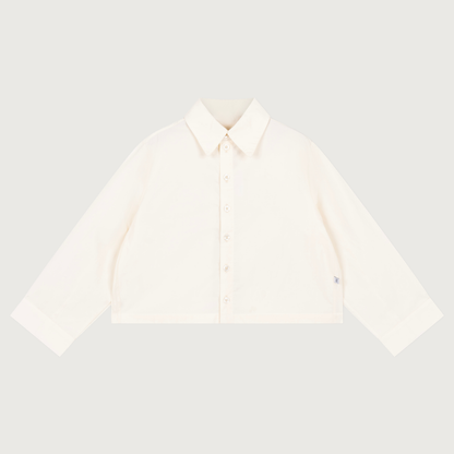 Repose AMS Boxy blouse ls vintage white