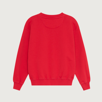 The New Society Maca Sweatshirt red tulip / 8Y