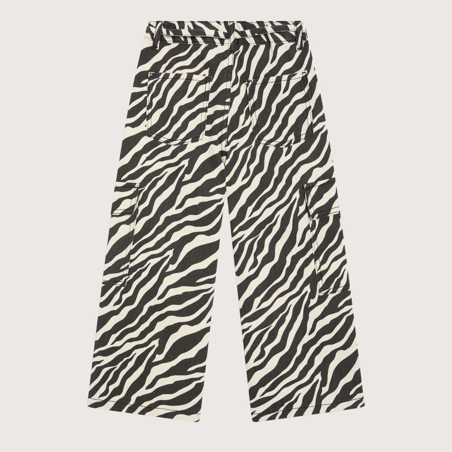 The New Society Dakota trouser zebra print