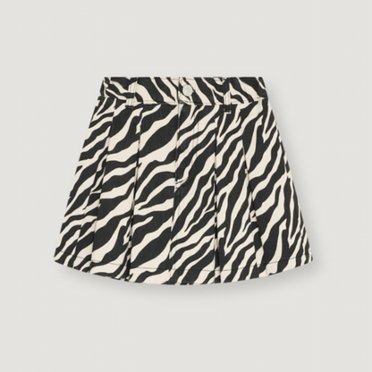The New Society Dakota skirt zebra print