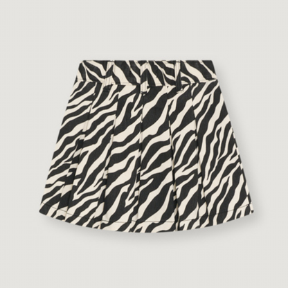 The New Society Dakota skirt zebra print