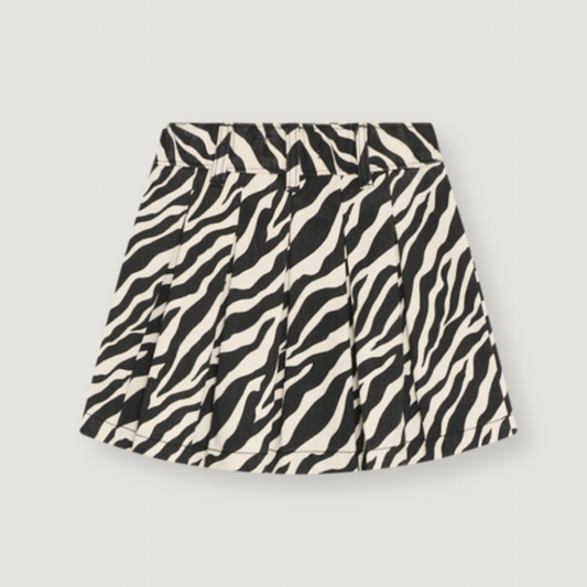 The New Society Dakota skirt zebra print